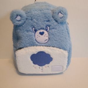 Loungefly Care Bears Grumpy Bear Plush Mini Backpack